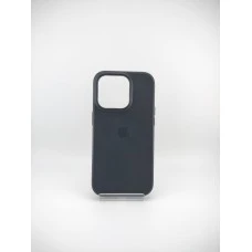 Чехол Leather Case with Magsafe Apple IPhone 14 Pro (Midnight)