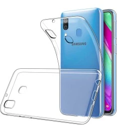 Силикон WS Samsung Galaxy A40 (2019) (прозрачный)