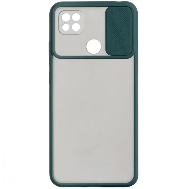 Чохол Totu Curtain для Xiaomi Redmi 9C (Темно-зелений)
