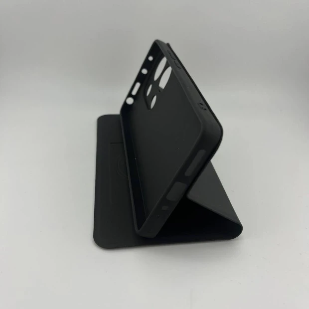 Чохол-книга Dux Soft Xiaomi Poco M6 Pro 4G (Чорний)