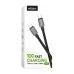 USB-кабель Walker C985 100W (1.5м) (Type-C - Type-C) (Чорний) USB-кабель Walker C985 100W (1.5м) (Type-C - Type-C) (Чорний)