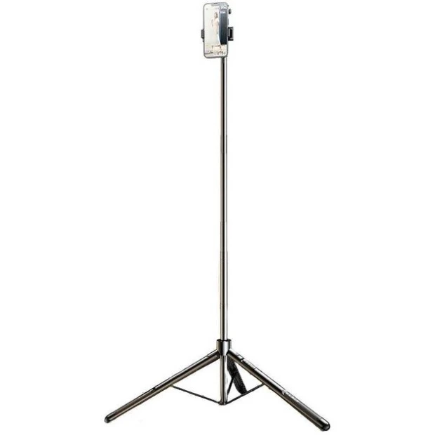 Штатив-трипод RTAKO ZP220 Pro з ультрашироким кутом Selfie Stick Tripod (Чорний)