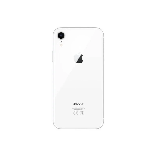 Защитное стекло 5D для Apple iPhone XR White (на заднюю сторону)
