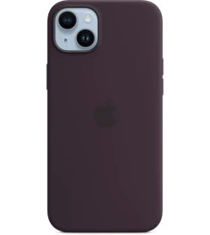 Силіконовий оригінальний чохол RoundCam для Apple iPhone 13 Pro (28) баклажанови..