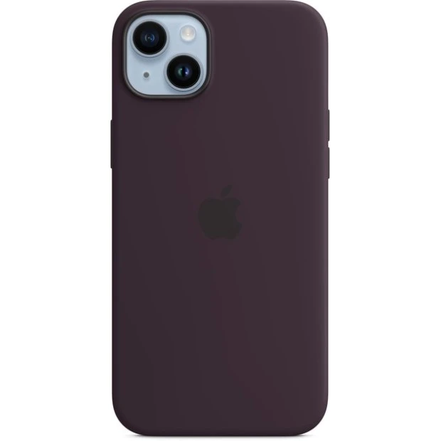 Силіконовий оригінальний чохол RoundCam для Apple iPhone 13 Pro (28) баклажановий.