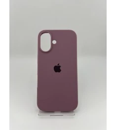 Силіконовий оригінальний чохол для Apple iPhone 16 (01) Bilberry