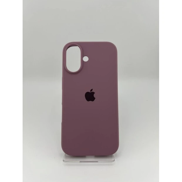 Силіконовий оригінальний чохол для Apple iPhone 16 (01) Bilberry
