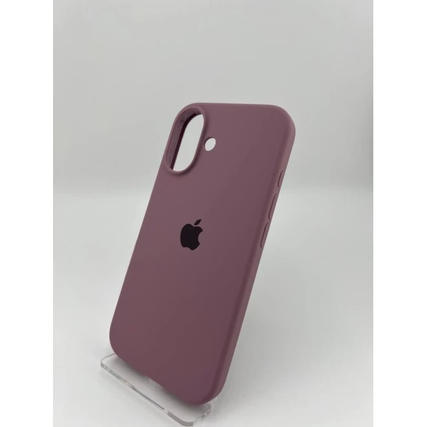 Силіконовий оригінальний чохол для Apple iPhone 16 (01) Bilberry