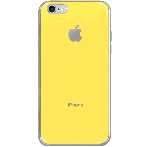 Силиконовый чехол Zefir Case Apple iPhone 6 / 6s (Жёлтый)