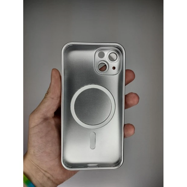 Накладка ColorPlus Armor Camers Magsafe Apple IPhone 14 (Silver)