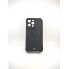 Накладка Monblan Military Magsafe для Apple iPhone 14 Pro Max (чорна) MM14PM