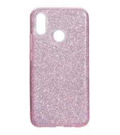 Силикон Glitter Huawei P Smart Plus / Nova 3i (розовый)