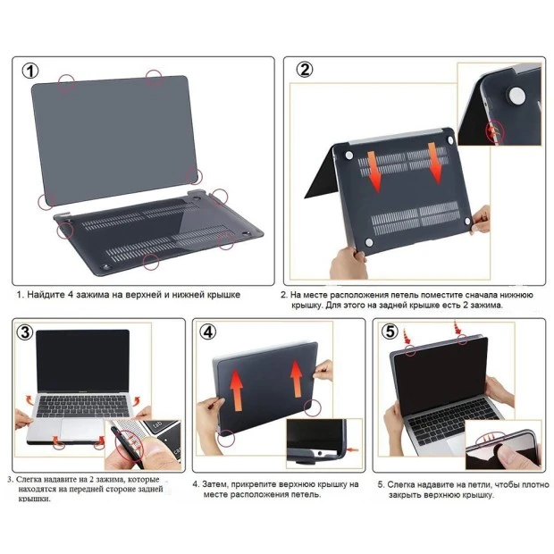 Чехол-накладка Apple Macbook 15.4 Pro 2020 (Sky blue)
