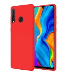 Силикон iNavi Color Huawei P30 Lite (Красный)
