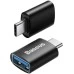 Переходник OTG Baseus Ingenuity Mini Type-C to USB 3.1 (Чёрный) ZJJQ000001 Переходник OTG Baseus Ingenuity Mini Type-C to USB 3.1 (Чёрный) ZJJQ000001