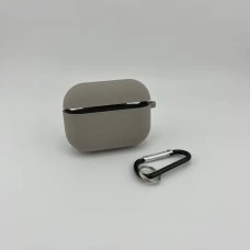Чохол для навушників Full Silicone Case with Microfiber Apple AirPods Pro 2 (16) Stone