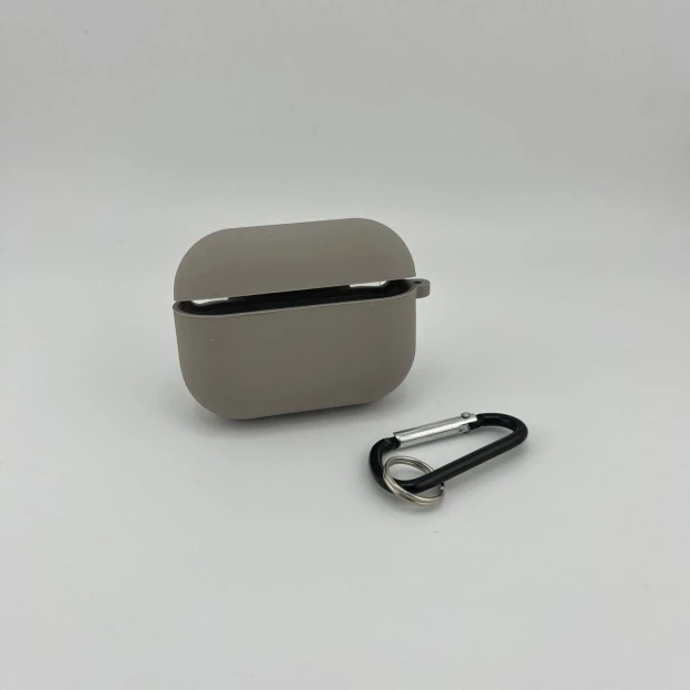 Чехол для наушников Full Silicone Case with Microfiber Apple AirPods Pro 2 (16) Stone