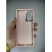 Накладка Metal Camera Xiaomi Redmi Note 11 Pro (Персиковый)
