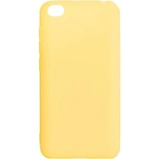 Силіконовий чохол iNavi Color для Xiaomi Redmi Go (Жовтий)