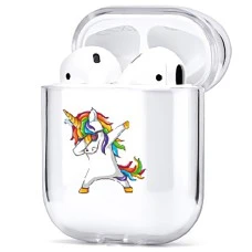Чехол для наушников Clear Case Apple Airpods (Poni)