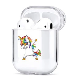 Футляр для наушников Clear Case Apple Airpods (Poni)