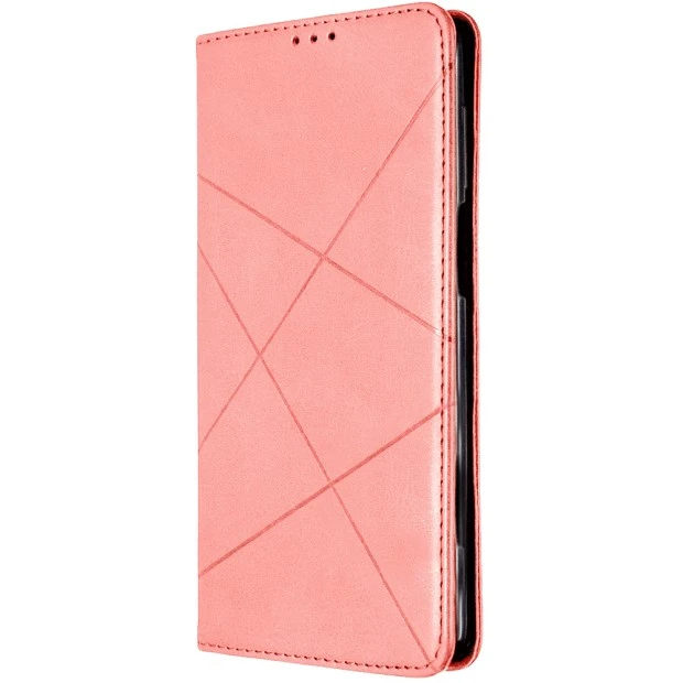 Чохол-книжка Leather Book для Xiaomi Mi 10T Lite (Рожевий)
