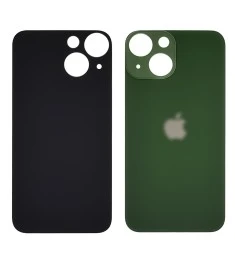 Заднее стекло корпуса для Apple iPhone 13 mini Green (зелёное) (Big hole)