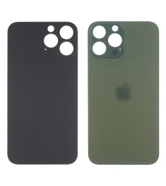 Заднее стекло корпуса для Apple iPhone 13 Pro Max Alpine green (зелёное) (Big ho..