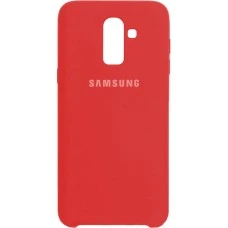Силиконовый чехол Original Case Samsung Galaxy J8 (2018) J810 (Красный)