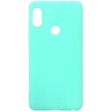 Силиконовый чехол iNavi Color Xiaomi Redmi Note 5 / Note 5 Pro (Бирюзовый)