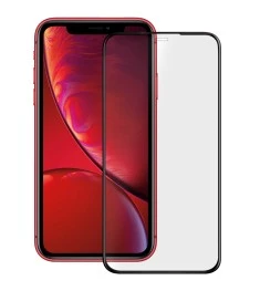 Защитное стекло 5D Japan AirBag Apple iPhone XR / 11 Black