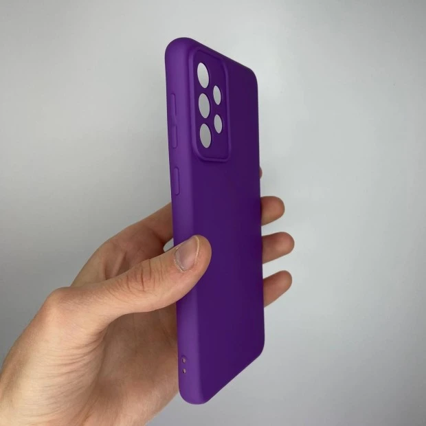 Силикон Original 360 Case Samsung Galaxy A33 (ShutCam) (Сиреневый)