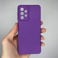 Силикон Original 360 Case Samsung Galaxy A33 (ShutCam) (Сиреневый)