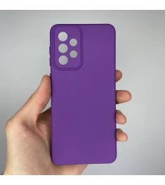 Силикон Original 360 Case Samsung Galaxy A33 (ShutCam) (Сиреневый)