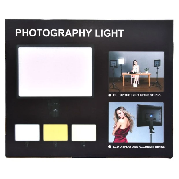 Комплект для зйомки Camera Light 36см Remote (A-111) (Чорний)
