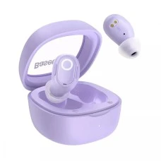 Беспроводные наушники-гарнитура вакуумные Baseus Bowie Encok WM02 (Purple)