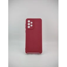 Силикон Original 360 Case Samsung Galaxy A33 (ShutCam) (Вишневый)