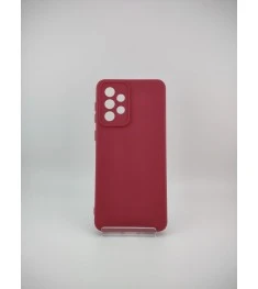 Силіконовий Original 360 чохол для Samsung Galaxy A33 (ShutCam) (Вишневий)