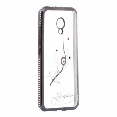 Силикон Kingxbar Diamond Meizu M5S (Перо, Серый)