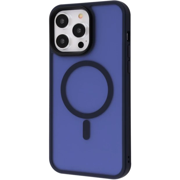 Чохол WAVE Matte Insane Case з MagSafe для iPhone 14 Pro Max (Опівнічний Синій)