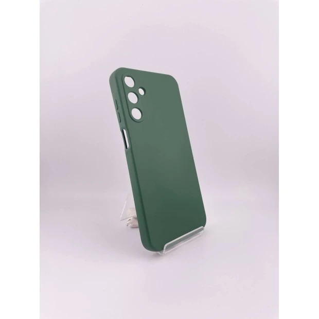 Силіконовий чохол Original Samsung Galaxy A15 4G  /  A15 5G (ShutCam) (Темно-зелений)