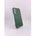 Силіконовий чохол Original Samsung Galaxy A15 4G  /  A15 5G (ShutCam) (Темно-зелений)