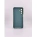 Силіконовий чохол Original Samsung Galaxy A15 4G  /  A15 5G (ShutCam) (Темно-зелений)