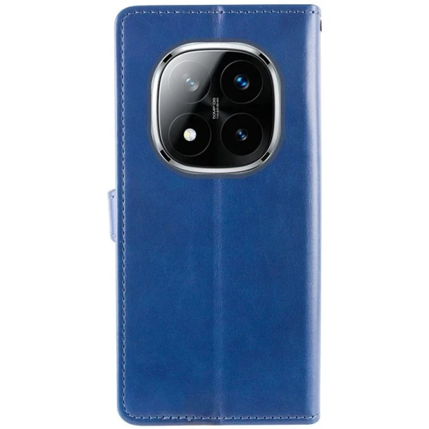 Чохол-книжка Leather Book Gallant Xiaomi Redmi Note 14 Pro 4G (Синій)