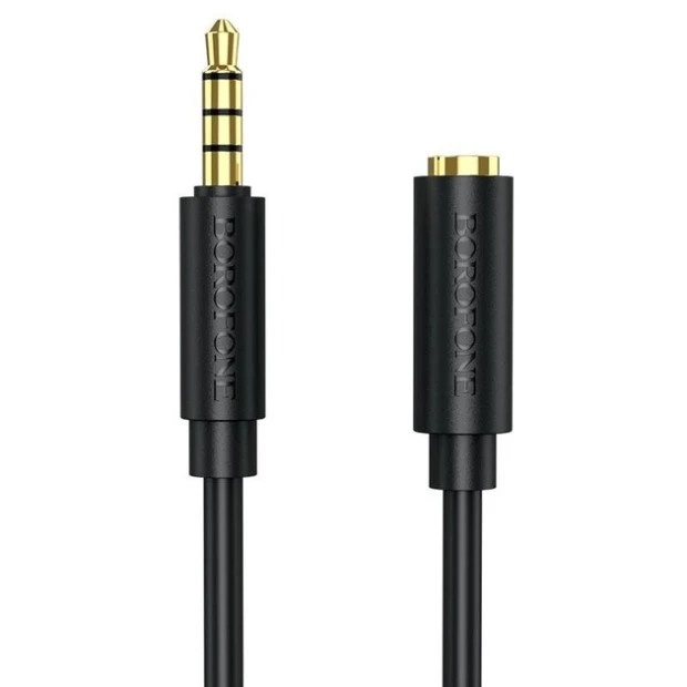Кабель-удлинитель AUX Borofone BL12 (2m) (Чёрный)