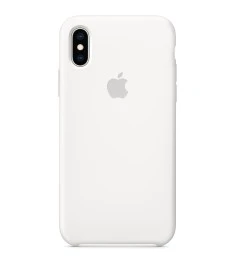 Силикон Original Case Apple iPhone X / XS (06) White
