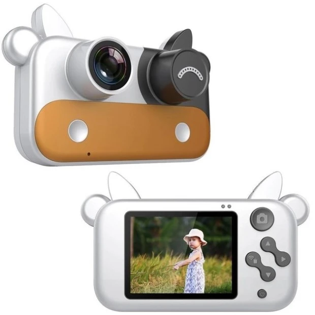 Дитячий фотоапарат Funny Cow GM20 (Коричневий)