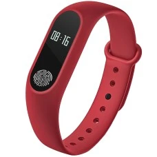 Ремешок Original Design Xiaomi Mi Band 2 (Бордовый)