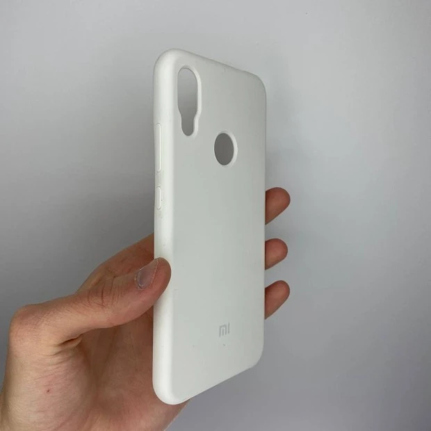 Силикон Original 360 Case Logo Xiaomi Redmi Note 7 (Белый)