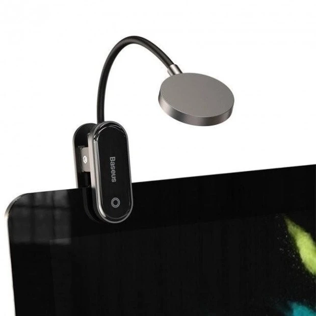Настольная лампа Baseus Comfort Reading Mini Clip (Grey)
